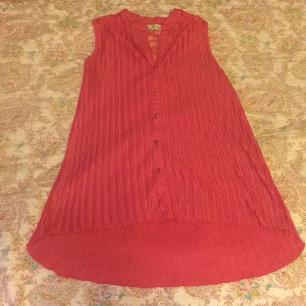 Pink Tank top blouse